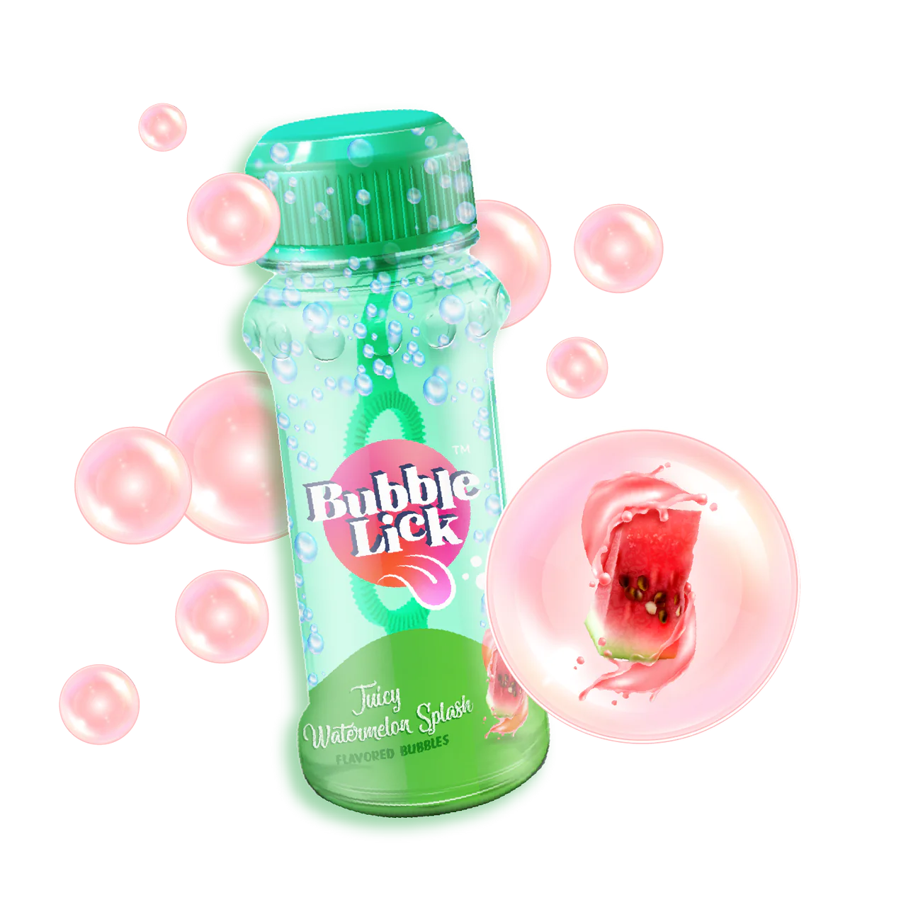 Bubble Lick Flavored Bubbles