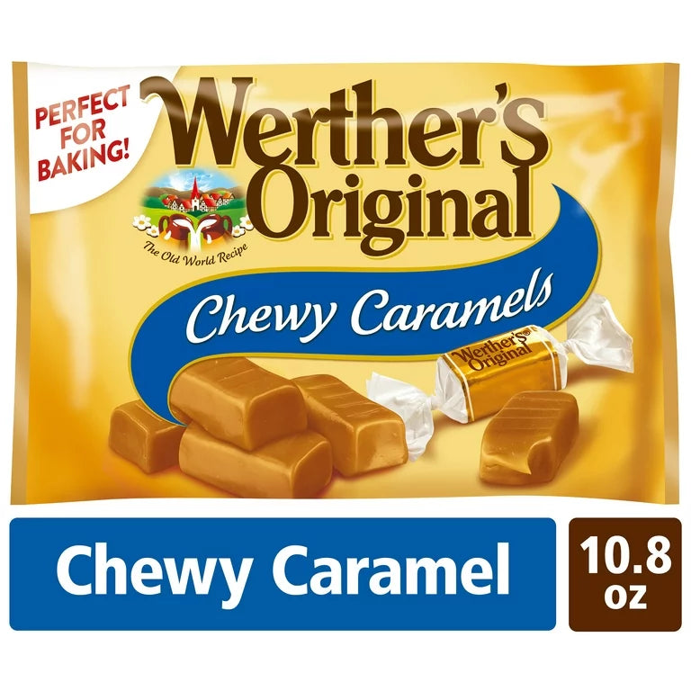 Werther's Original Fall Baking Chewy Caramels w/ Apple Sticks 10.8oz