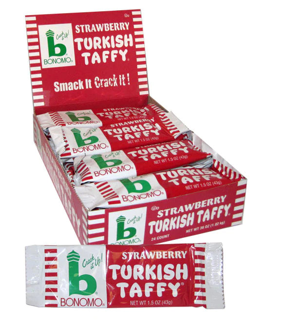 Bonomo Strawberry Turkish Taffy 1.5oz