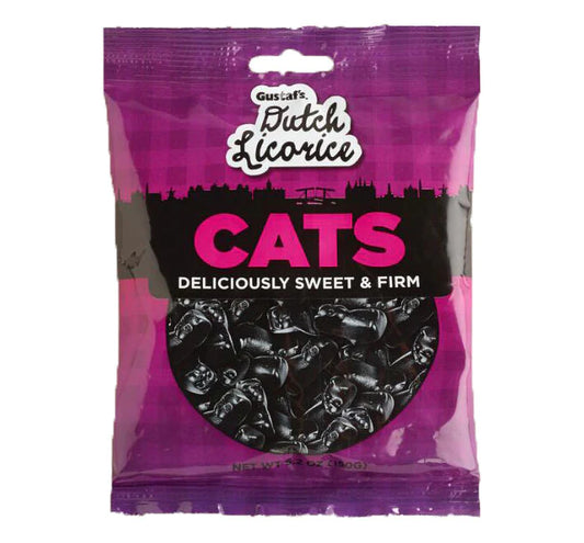 Gustaf's Licorice Cats - 5.2oz Bag