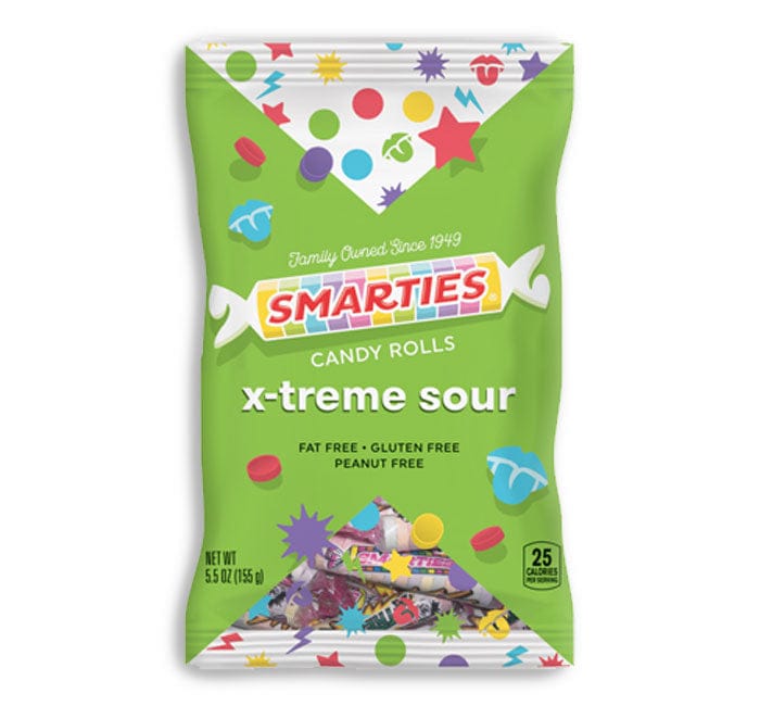 Smarties X-Treme Sour - 5oz Bag