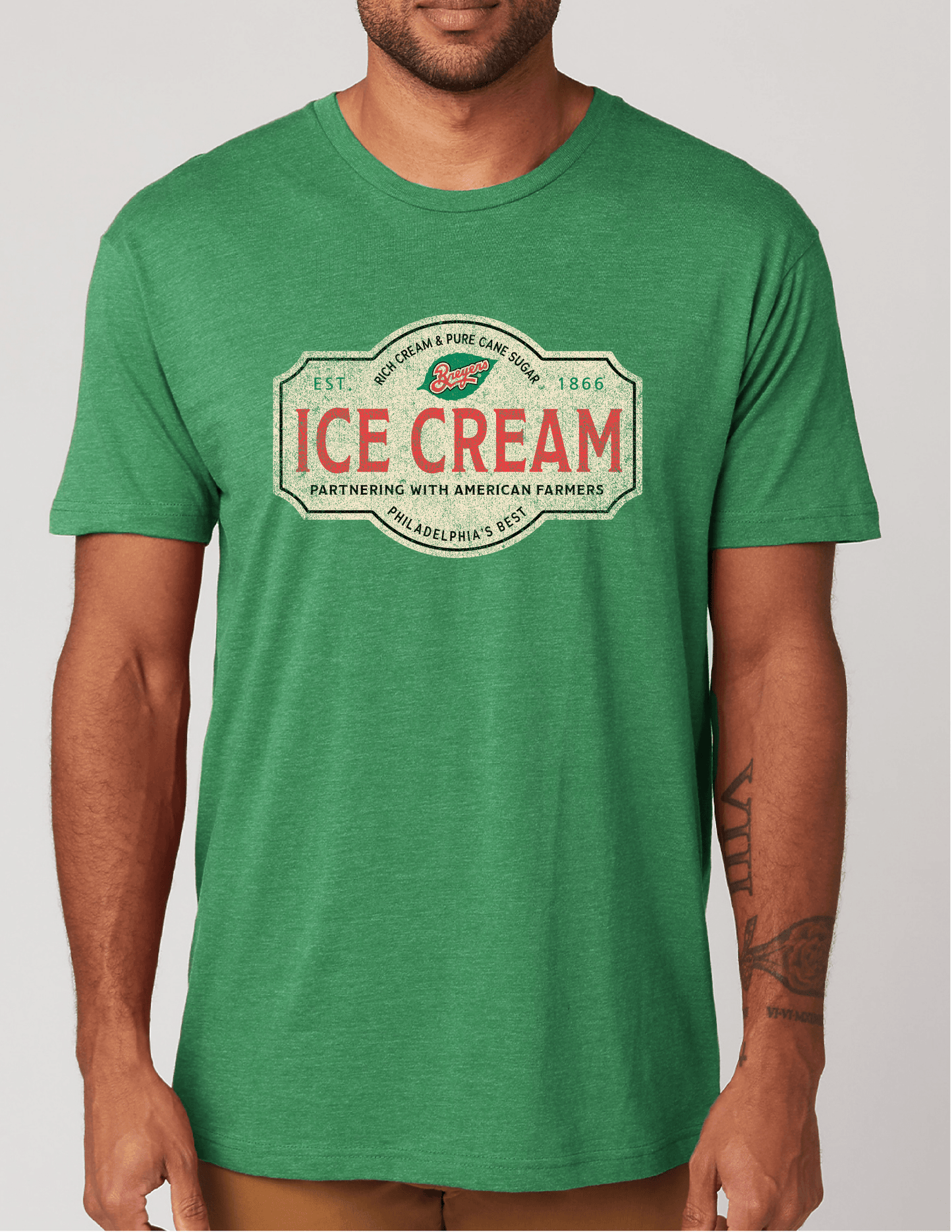 Breyers Ice Cream Partnering with American Farmers Vintage Unisex Tee