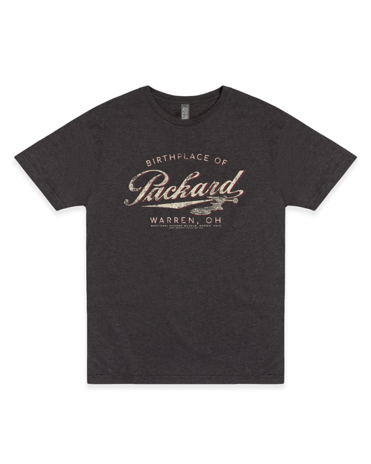 Packard the Birthplace of Packard Car | Warren, OH | Est. 1899 Unisex Tee