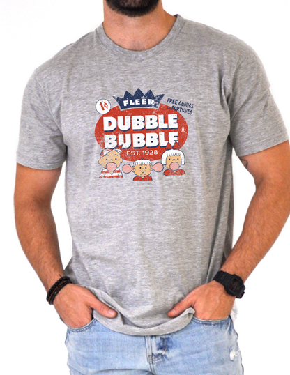 Dubble Bubble Fleer Free Comics & Fortunes Bubble Gum Tee