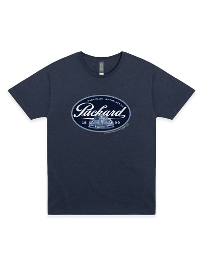 Packard Car Navy Tonal Vintage Grill | Warren, OH Tee