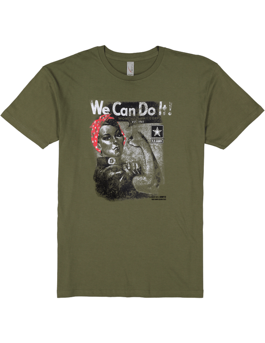 U.S. Army Rosie the Riveter Women's Army Corps Historical Tee