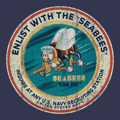 America's Navy Enlist with the SEABEES! Tee