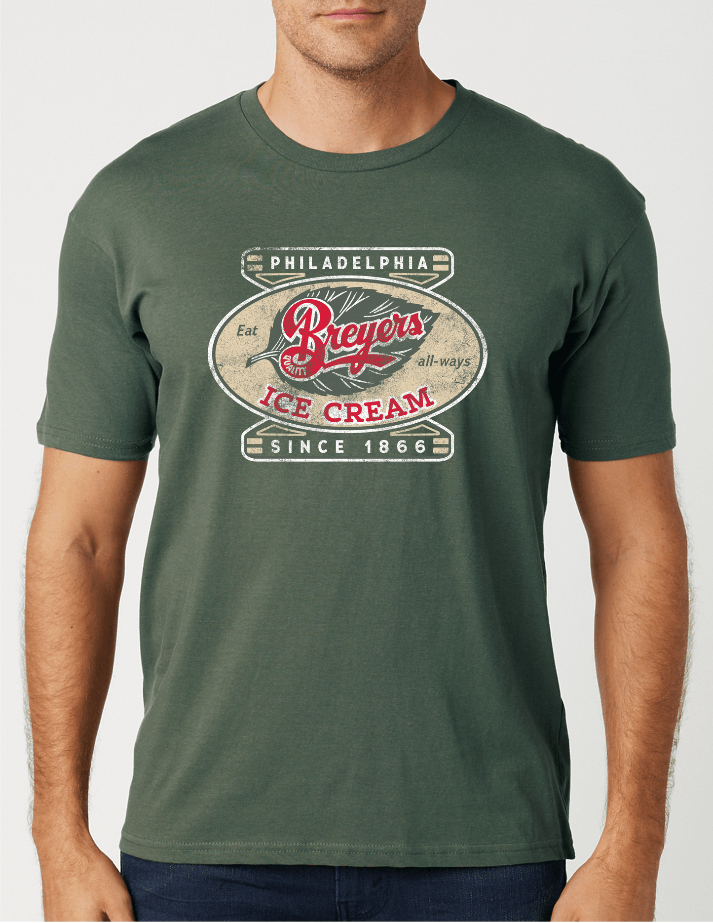 Breyers® Ice Cream Philadelphia Since 1866 | Vintage Unisex Tee