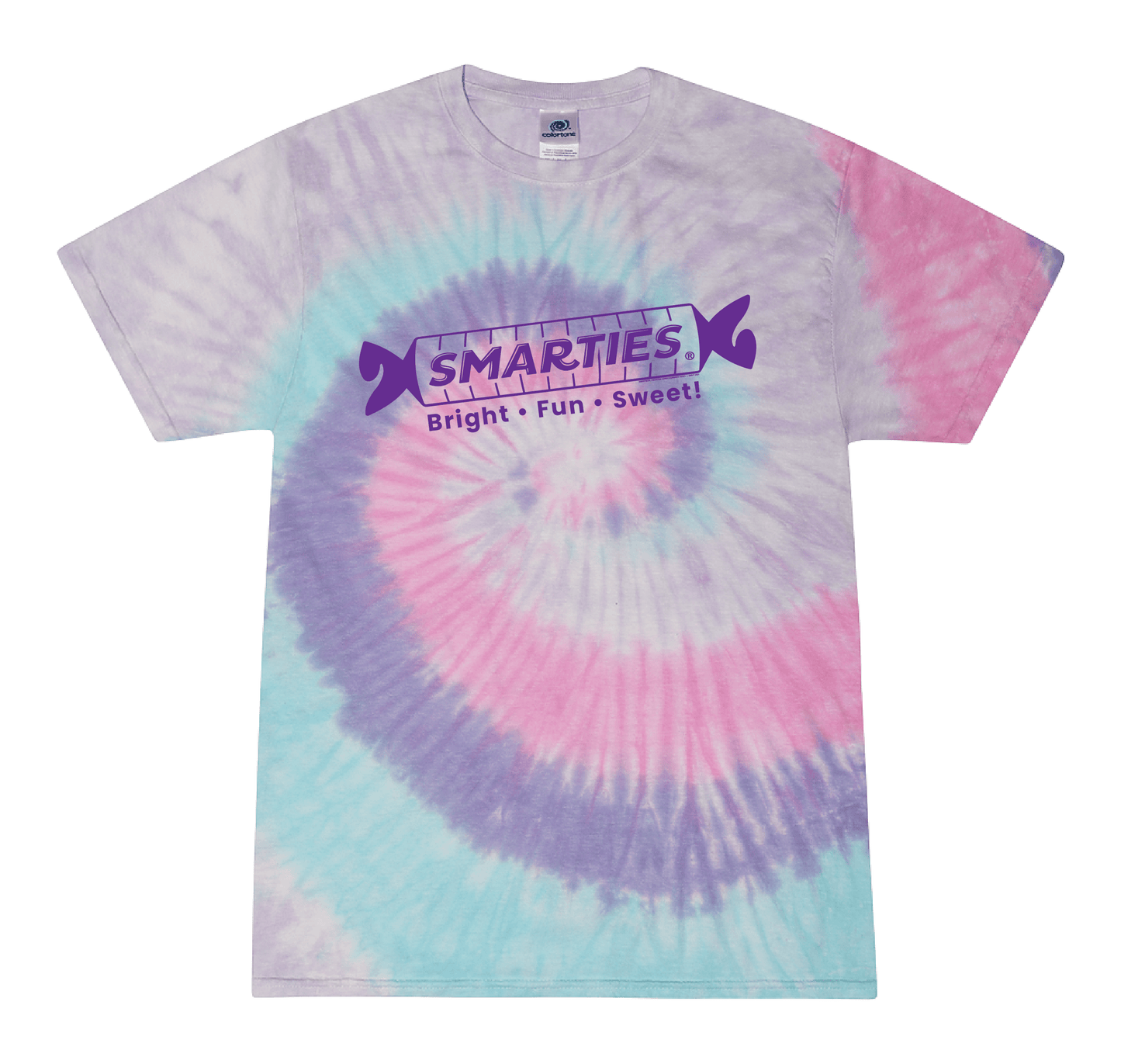 Smarties Bright • FUN • Smarties Tie-Dye Tee