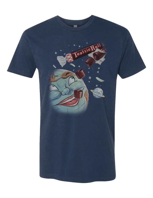 Tootsie Roll® Moon Vintage 1920 Tootsie Roll Ad Tee