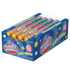 Dubble Bubble Gumballs 2.23oz Tube