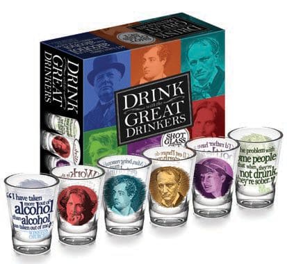 Great Drinkers Shot Glass Set