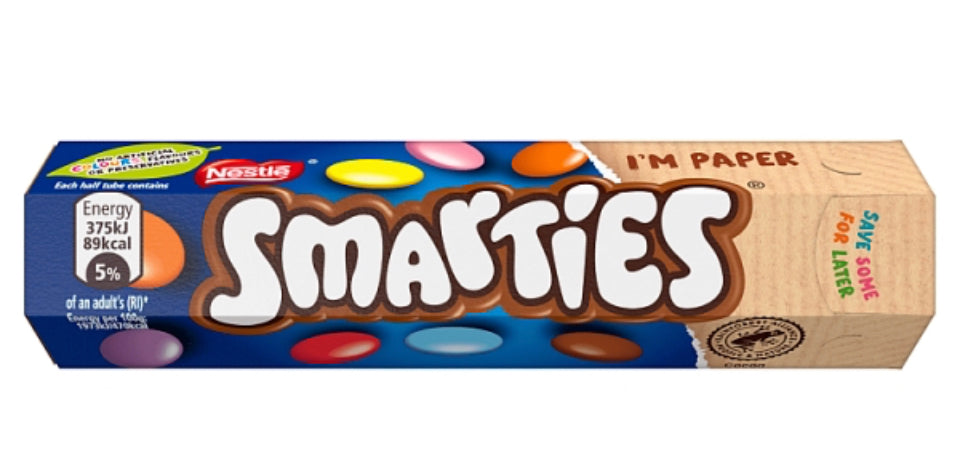 Nestle Smarties Hexagon Tube - 1.3oz