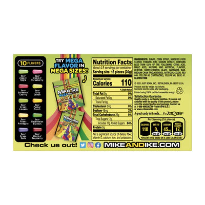 Mike & Ike Mega Mix Sour - 5oz Theater Box