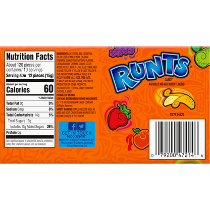 Runts - 5oz Theater Box