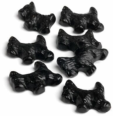 Jelly Belly Scottie Dogs Black Licorice - 2.75oz Grab & Go® Bag